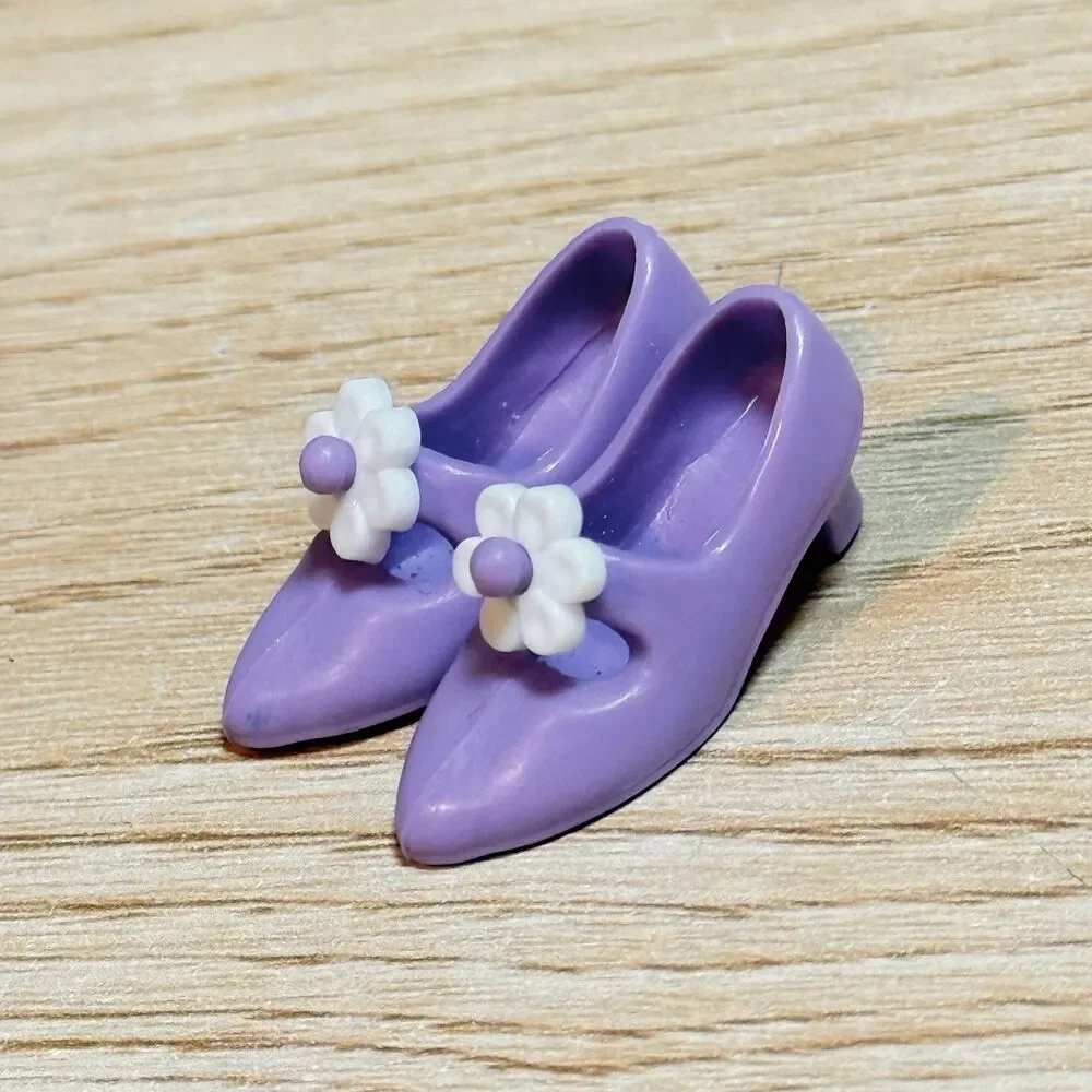Barbie Daisy Mary Jane SHOES Teen Skipper Courtney Fashion Avenue Purple